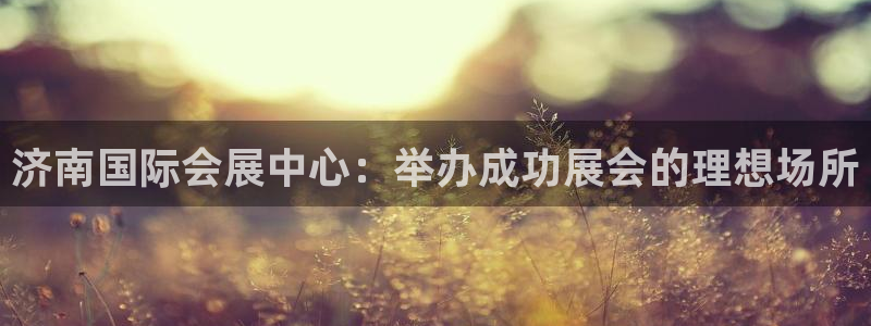 果博公司会员注册账号：济南国际会展中心：举办成功展会的理想场所