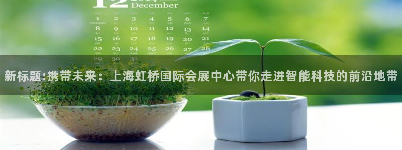 果博公司客服微信号是多少：新标题:携带未来：上海虹桥国际会展中心带你走进智能科技的前沿地带