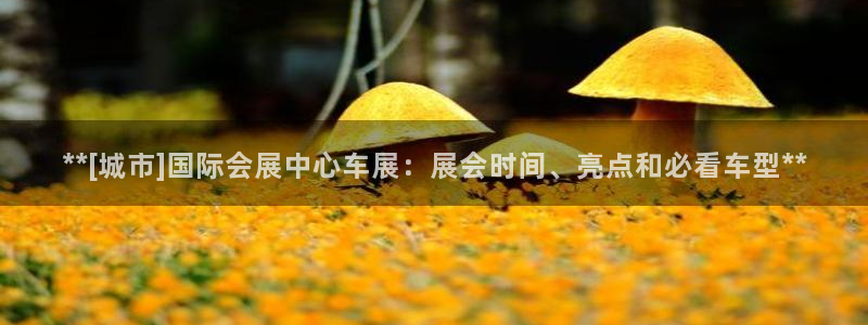 果博园简介：**[城市]国际会展中心车展：展会时间、亮点和必看车型**