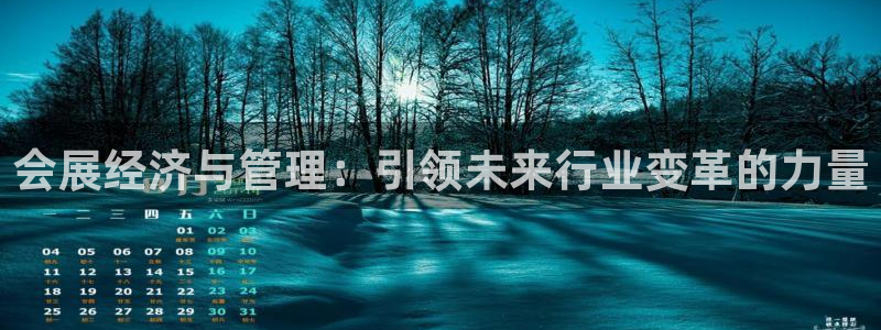 果博环保公司：会展经济与管理：引领未来行业变革的力量