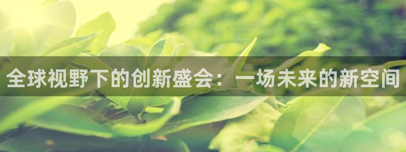 果博东手机版下载开户：全球视野下的创新盛会：一场未来的新空间